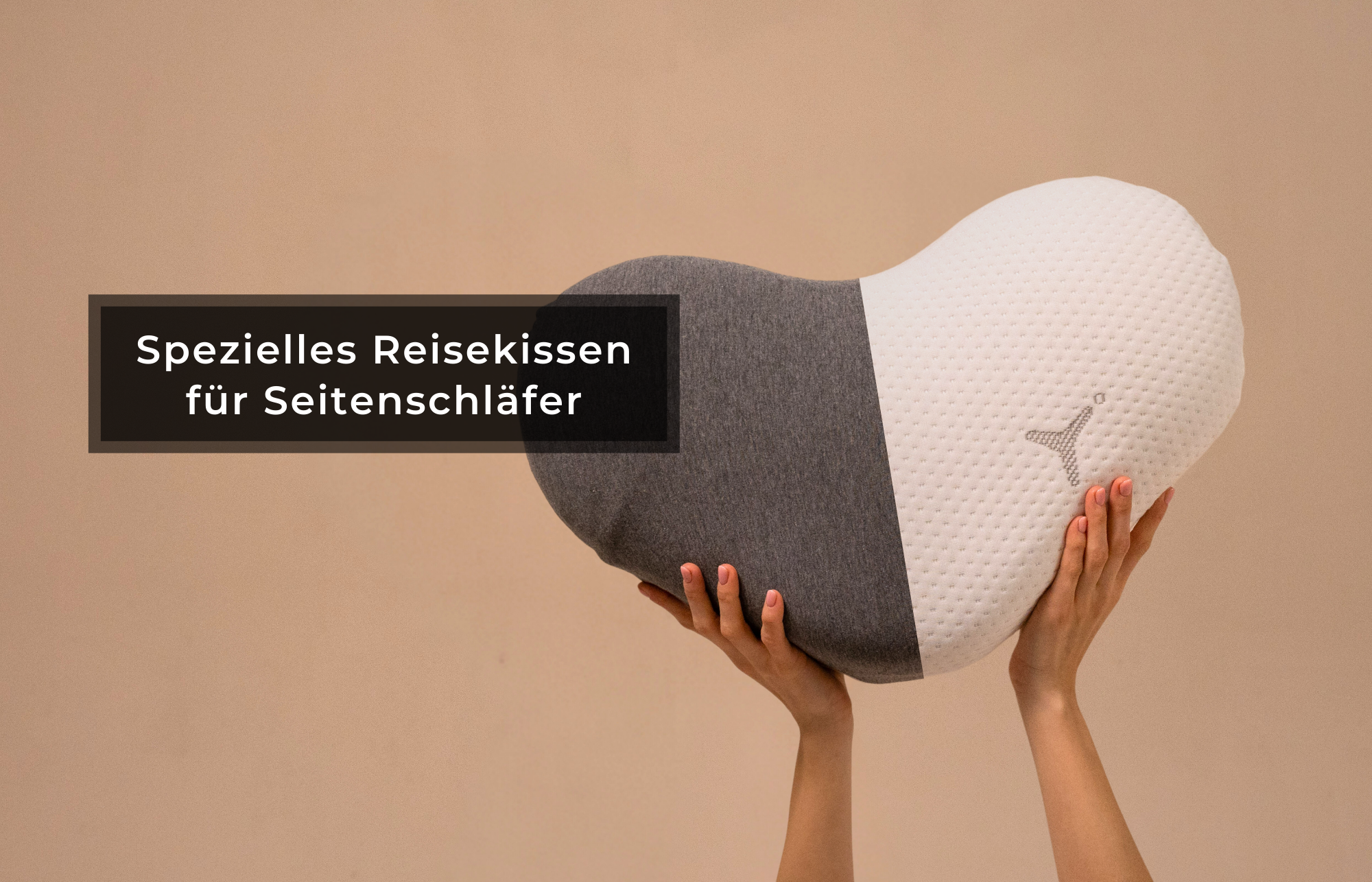 TWIST innovatives Seitenschläfer- & Reisekissen mit Travelbag