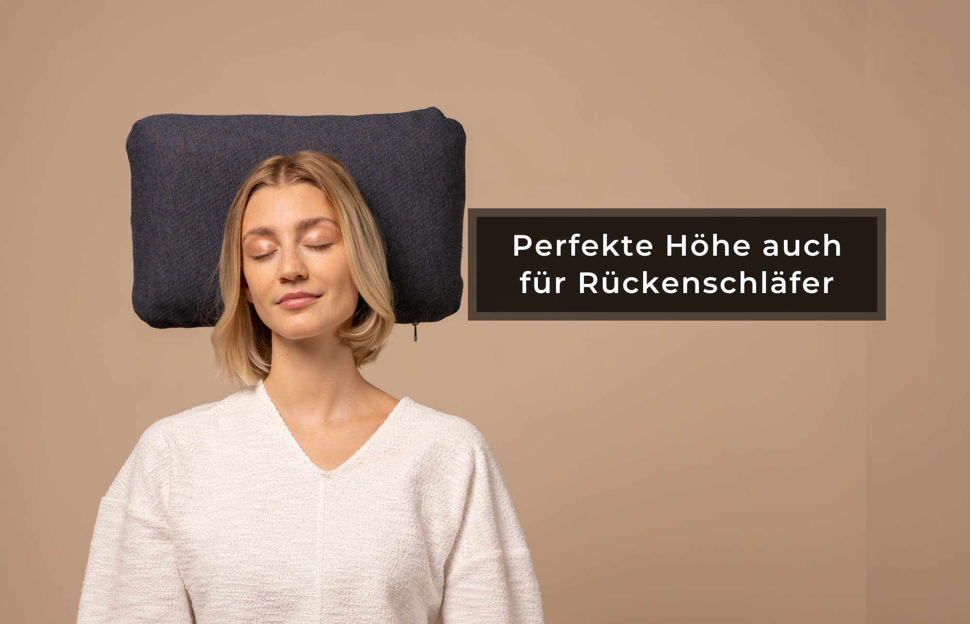 VOLAR Reisekissen, ergonomisches Nackensützkissen aus Visco Schaum