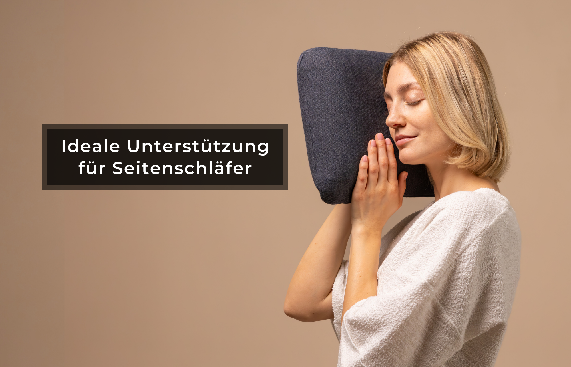 VOLAR Reisekissen, ergonomisches Nackensützkissen aus Visco Schaum