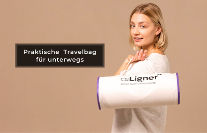 aiLigner Pillow -Nackenstützkissen aus Visco-Schaum anpassbar & ergonomisch