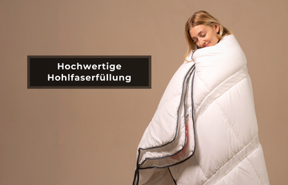 AERO 4 Jahreszeiten Bettdecke mit innovativer OptiSleep-Technologie, 3-lagig