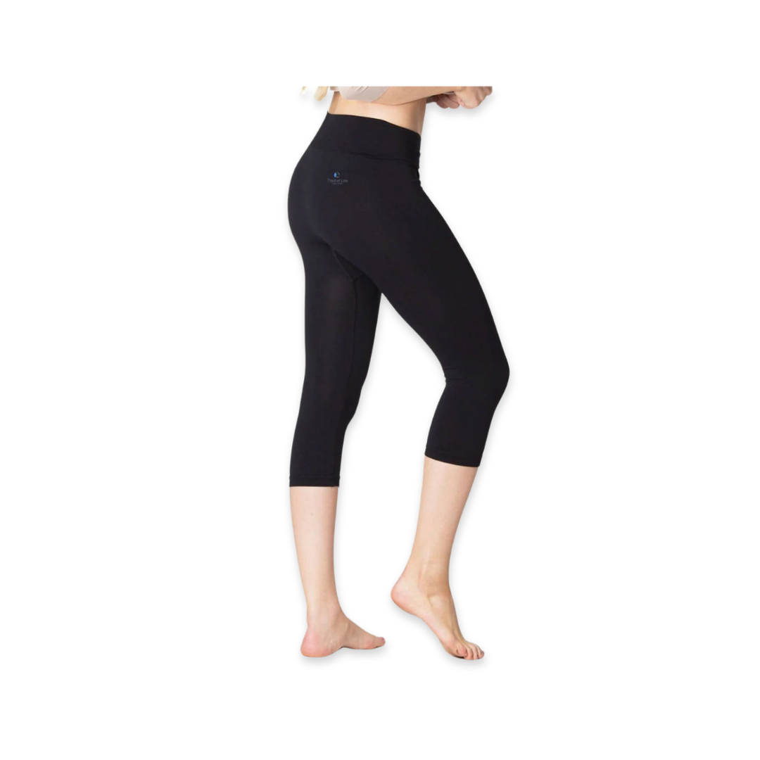 ALHENA Schlafleggings Caprihose Anti Cellulite Damen